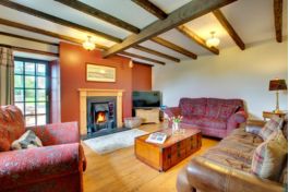 St Coombs Lounge and open fire