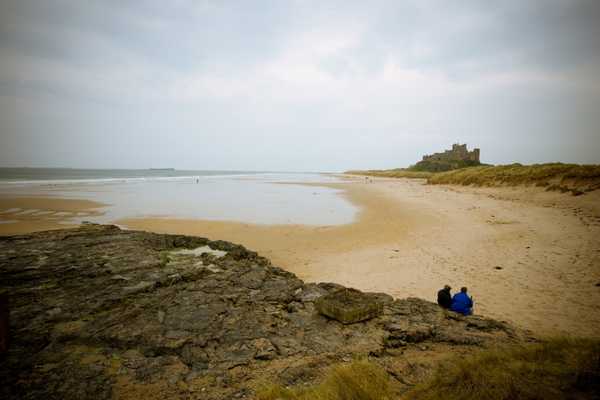 Bamburgh Castle Beach, Northumberland