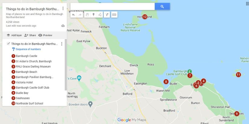 Things-to-do-in-Bamburgh-Map