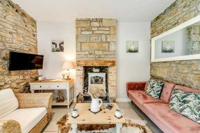 The coquet nest lounge area