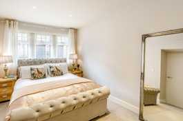 The coquet nest main bedroom